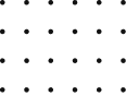 Padrão de pontos decorativos