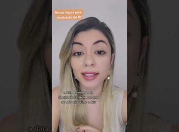 Novas regras declaração IR