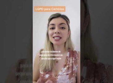 LGPD para cartórios